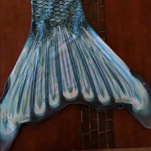 Finfun Mermaid Tail Adult Small (4-6) Tidal Teal